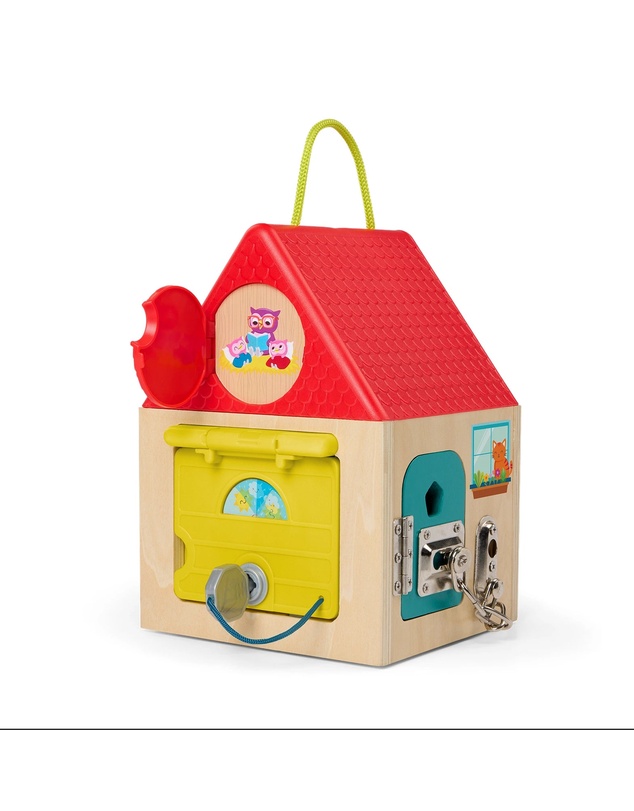 B. Toys - B. Wooden Locks & Latches House