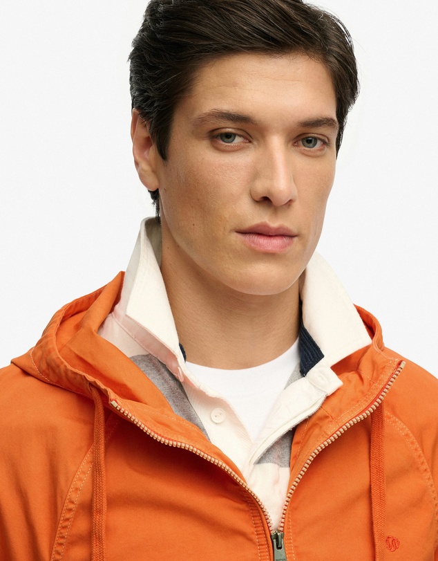 Superdry - Hooded Washed Twill Jacket