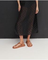 Siren - Latvia Flatform Sandals