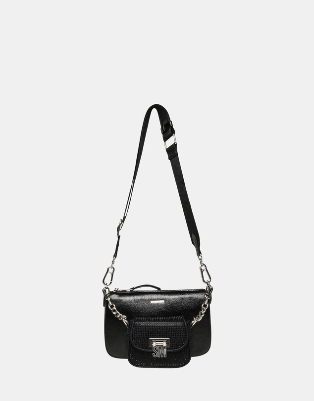 Steve Madden - BNaim Black/Silver Handbag