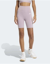 adidas Performance - Optimé Essentials Stash Pocket 7-Inch Short Leggings Womens