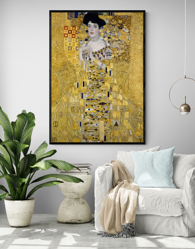 Inka Arthouse - Portrait of Adele by Gustav Klimt Art Print