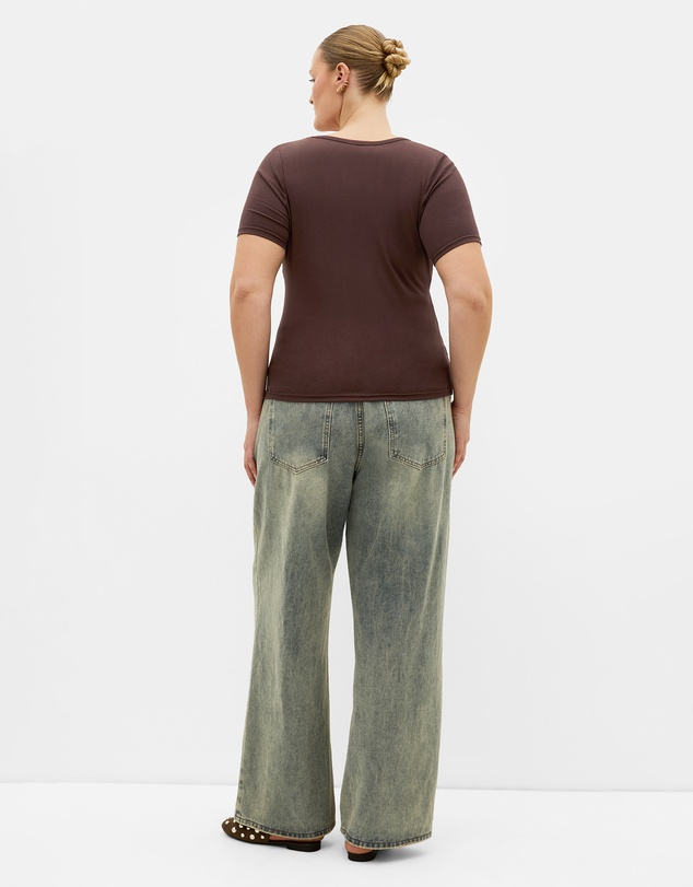 City Chic - Everyday Scoop Tee