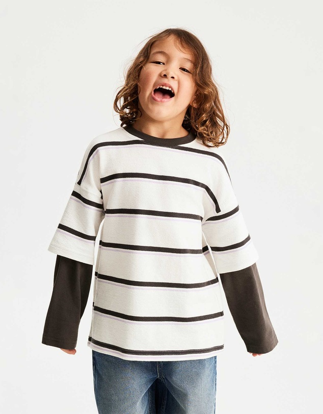 Cotton On Kids - Slub Layer Tee