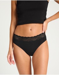 Modibodi - Sensual Hi Waist Period Bikini Mixed Absorbency 3 Pack