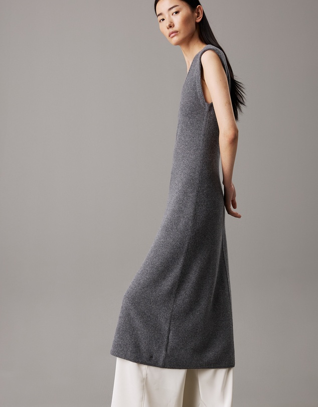 Calvin Klein - Soft Wool Midi Dress