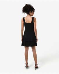 Forcast - Francis Drop Waist Mini Dress
