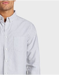 Academy Brand - Dillon Stripe Oxford Shirt