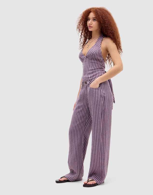 BDG By Urban Outfitters - BDG Quinn Linen Halter Top