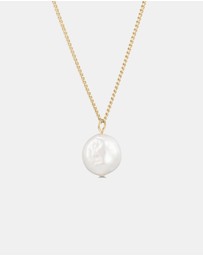 Mestige - Baroque Serene Necklace - 18K Gold Plated