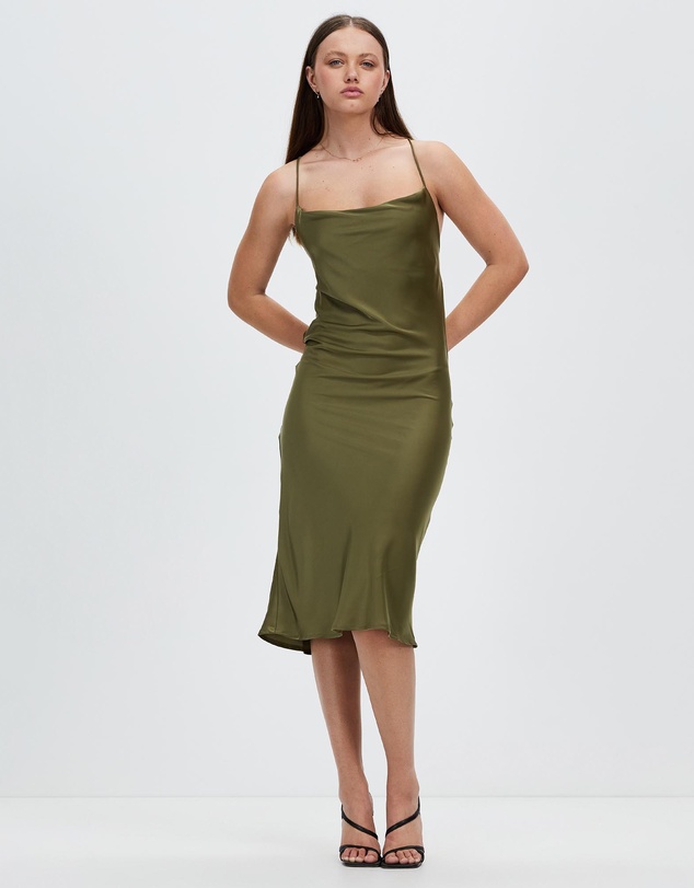 Style Addict - Cross Back Slip Dress