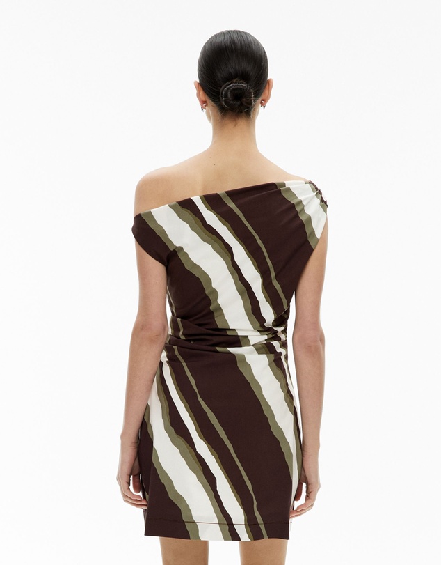 Witchery - Asymmetric Shoulder Mini Dress
