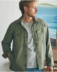 Faherty - Jersey Shirt Jacket