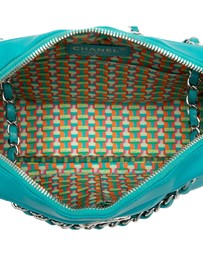 Pre-Loved by Azura Reborn - Pre-Loved Medium CC Quilted Rubberized Lambskin Coco Rain Camera Bag