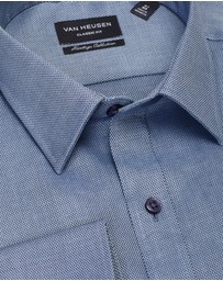 Van Heusen - Classic Relaxed Fit Shirt Herringbone