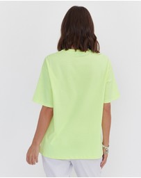 ALEXANDRA - Sole T-Shirt Fluro Yellow