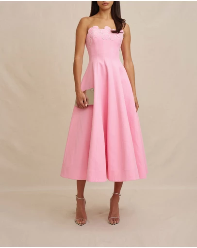 BY JOHNNY. - Florelle Strapless Dress