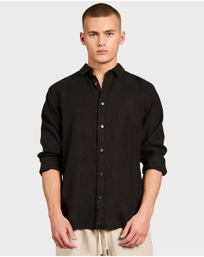 Academy Brand - Mick Linen Shirt