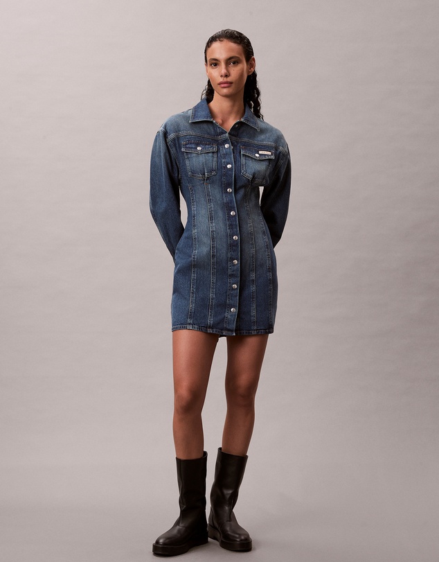Calvin Klein Jeans - Denim Shirt Dress