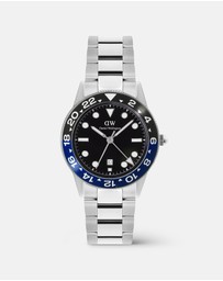 Daniel Wellington - Iconic GMT Link 40mm Ceramic Bezel