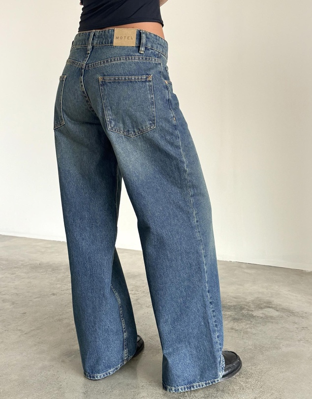 Motel Rocks - Roomy Low Rise Jeans