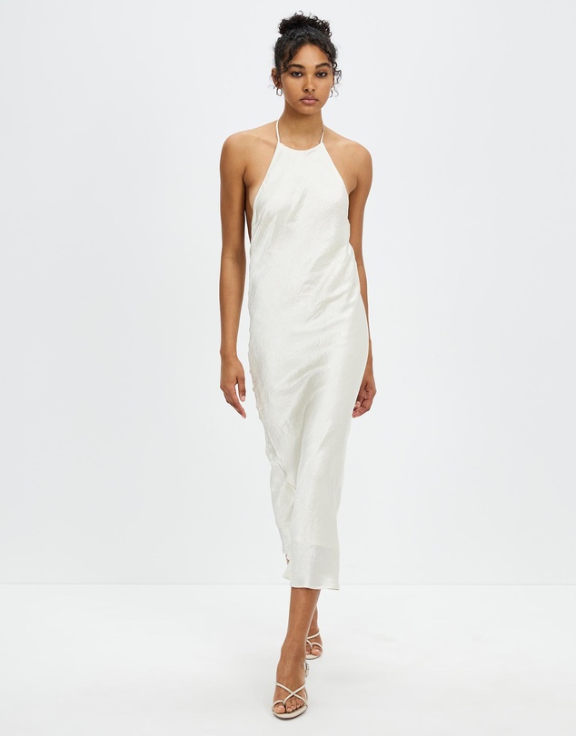 Third Form - Crush Bias Halter Dress