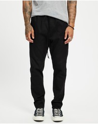 Surrounded By Ghosts - The Hafnon Slim Drawstring Denim Pants