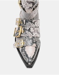 AllSaints - Jane Multi Buckle Boots - Women's