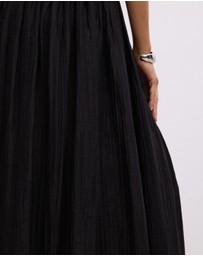 The Fated - Lila Drawstring Midi Skirt