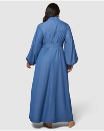 Sunday In The City - Endless Road Maxi Dress