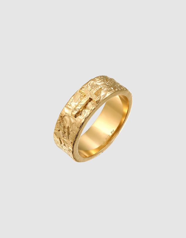 Haze & Glory - ICONIC EXCLUSIVE - Ring Men Cross 925 Sterling Silver