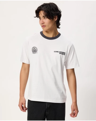 Jack & Jones - Jcobreeze SS Crew Neck Ringer Tee