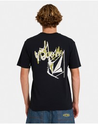 Volcom - Mens Stone Script T-Shirt
