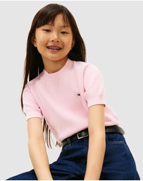 Tommy Hilfiger - Short Sleeve Chenille Sweater - Kids