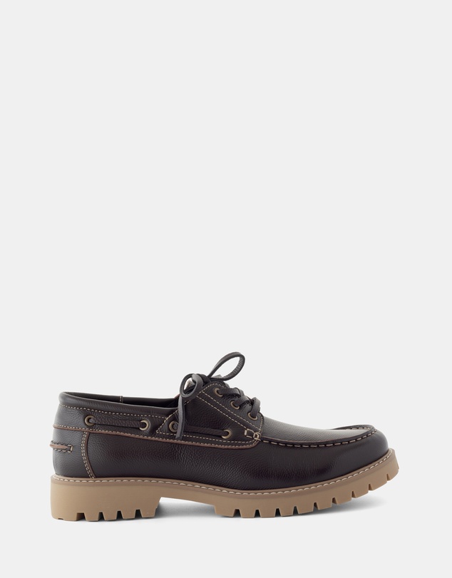 Uncut - Bermuda Leather Boat Shoes