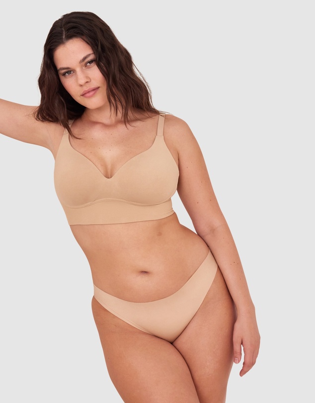 Bras N Things - Base Layers Wirefree Full Coverage - Nude 2