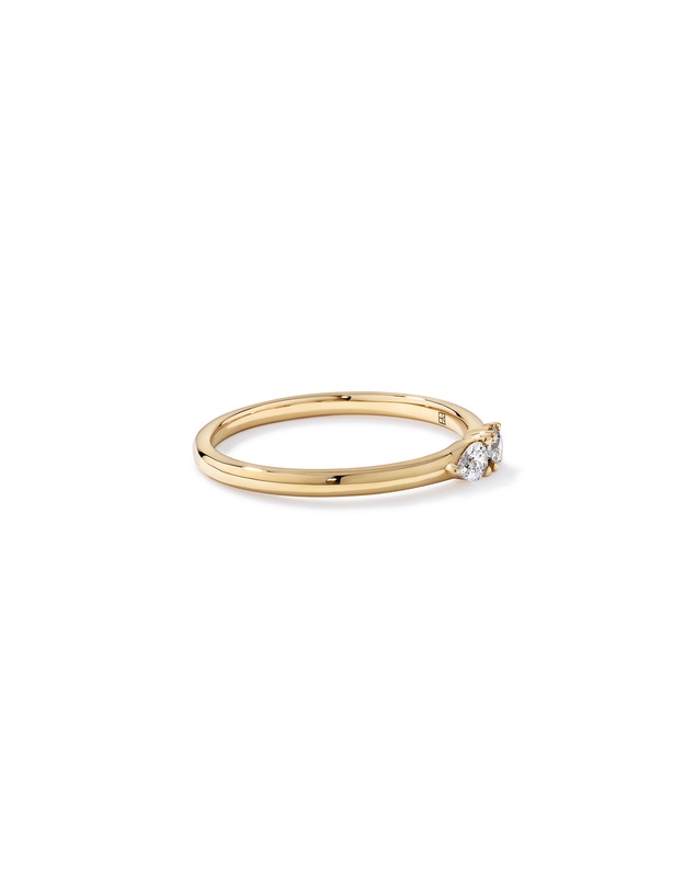 Michael Hill - 0.15TW Lab Diamond Stacker Ring in 10kt Gold