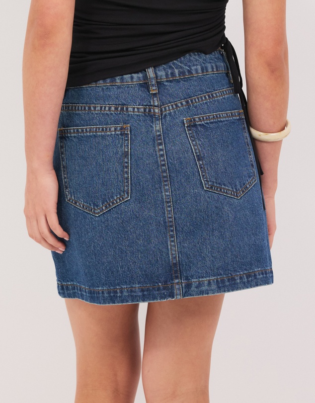 Calli - Cassie Denim Mini Skirt