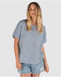 CAMIXA - Teena Linen T-shirt Top
