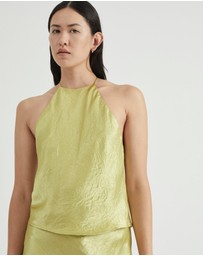 Third Form - Crush Bias Halter Top
