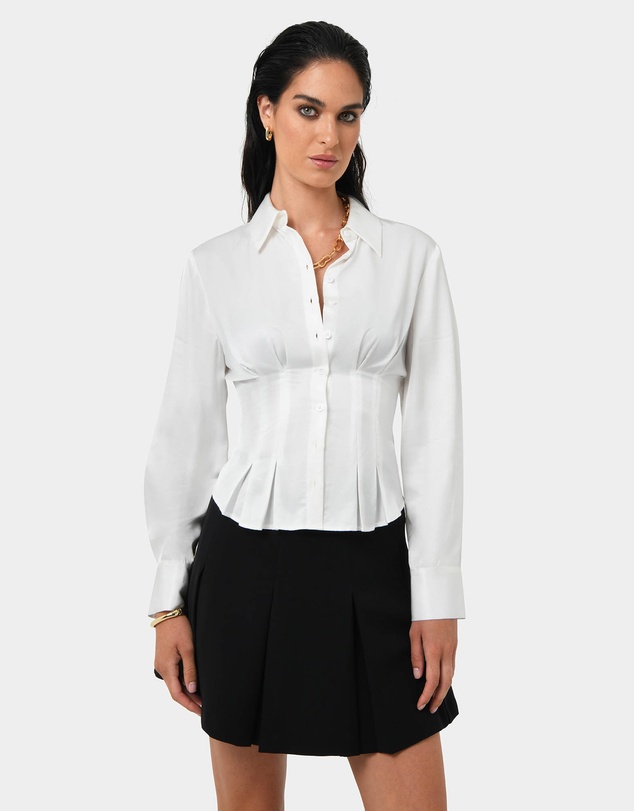 Forcast - Paige Gathered Shirt