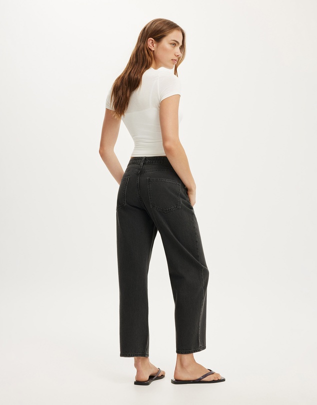 Cotton On - Straight Crop Jean