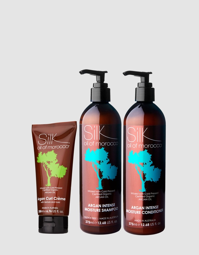 Silk Oil of Morocco - Curly Girl Trio