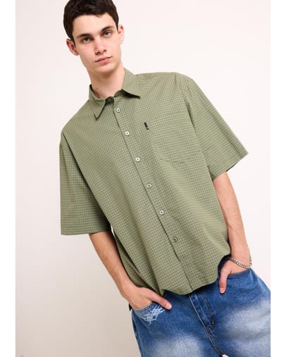 KHAKI CHECK