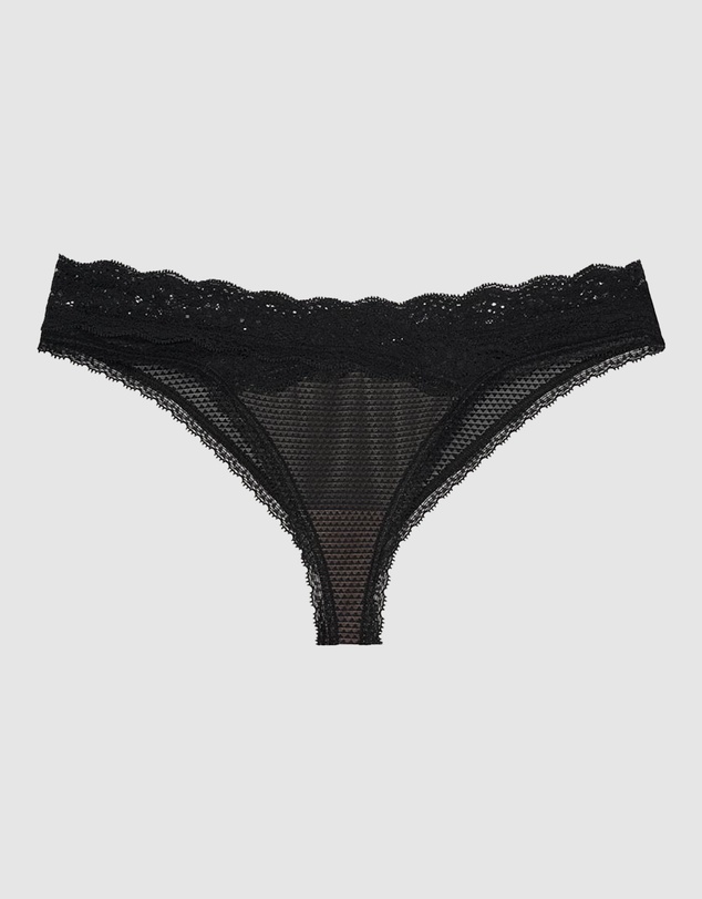 Passionata - Brooklyn Cheeky Cut Tanga Brief with Lace