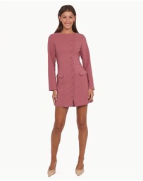 Petal & Pup - Brenton Mini Dress - Mauve