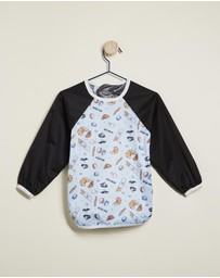 itti bitti - Sleeved Bib Smock - France