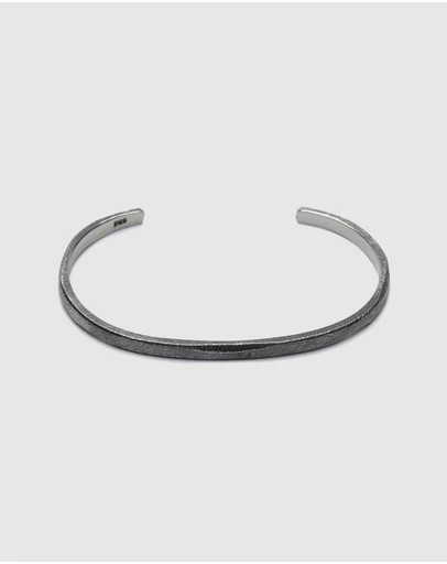 Buck Palmer - Oxidised Indo Maverick Cuff (Small)