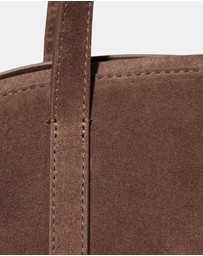 & Other Stories - Suede Bowling Bag