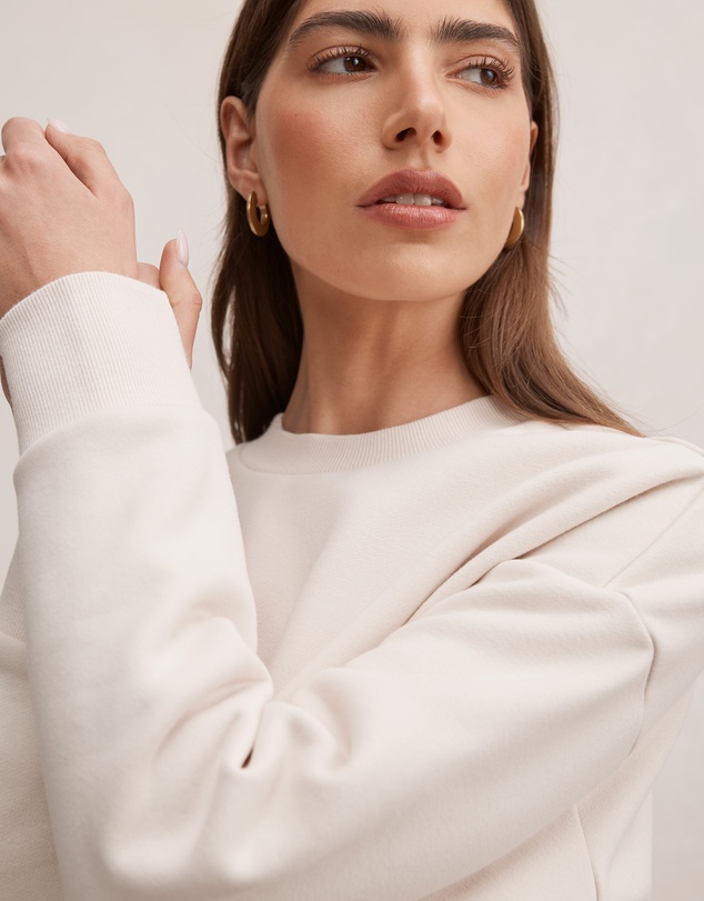 Forever New - Winnie Fleece Crew Neck Jumper